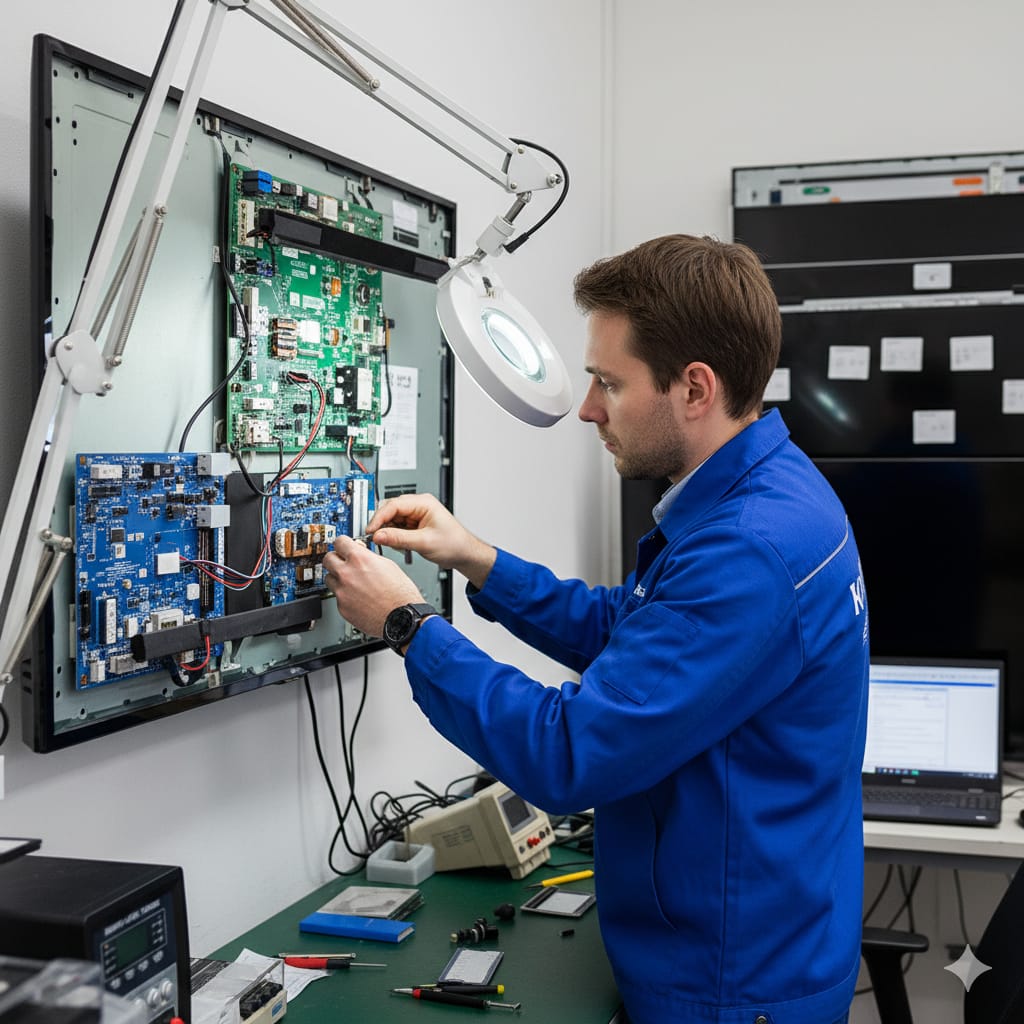 مركز صيانة شاشات اندست – دعم فني موثوق